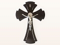 Crucifijo Negro San Benito para Pared - Saint Benedict Wall Crucifix